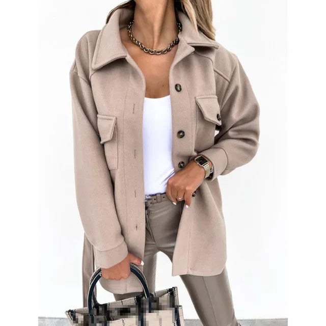 Patricia - Un manteau élégant pour le printemps