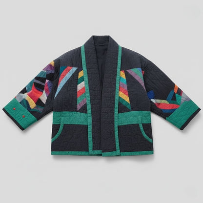 Chloé | Veste Kimono Femme Arc-en-Ciel Chic et Confortable