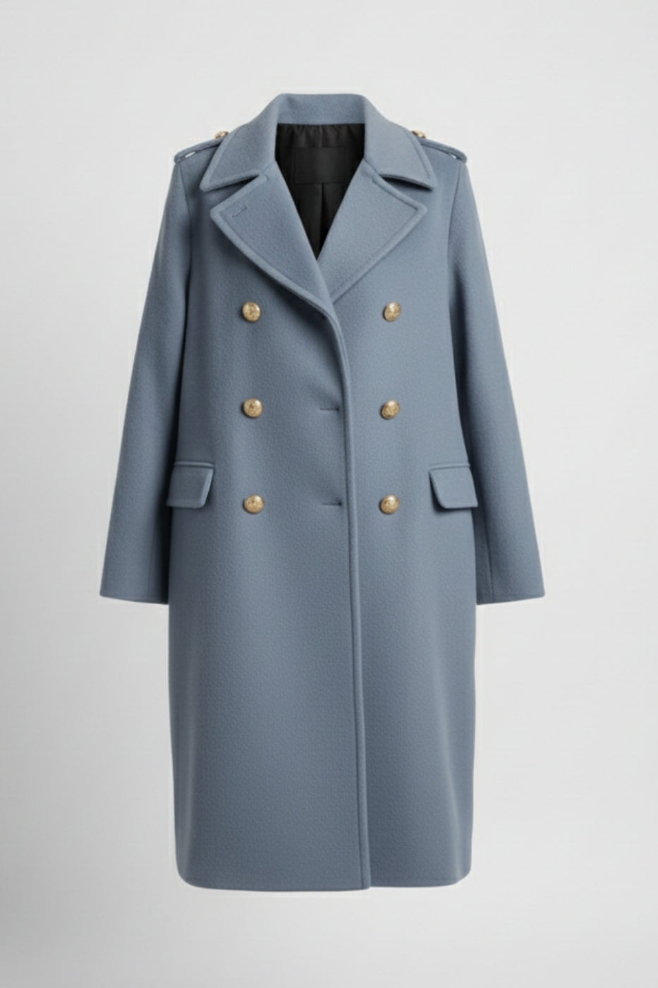 Clara | Manteau Femme en Laine à Double Boutonnage Chic et Confortable