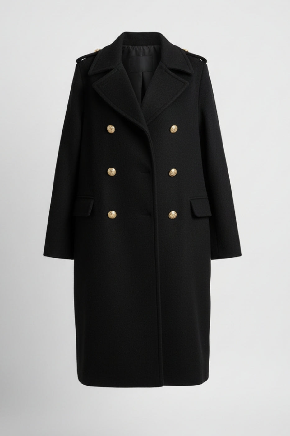 Clara | Manteau Femme en Laine à Double Boutonnage Chic et Confortable