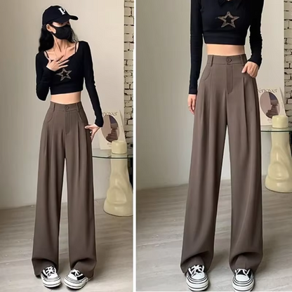 Clare - Pantalon taille haute confortable