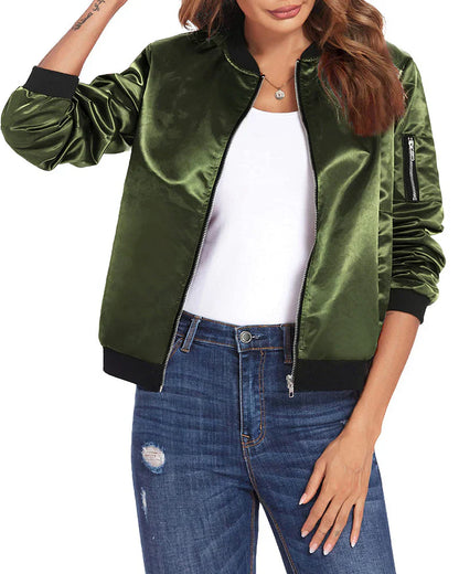 Rinna - Veste bomber classique et élégante avec poches - parfaite pour toutes les occasions
