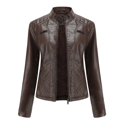 Luna - Veste en cuir élégante