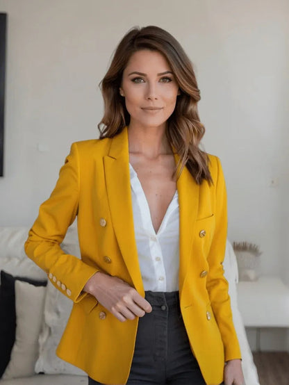 Blazer de luxe - Confortablement élégant - Matériaux de haute qualité - Parfait pour les affaires et les sorties en soirée