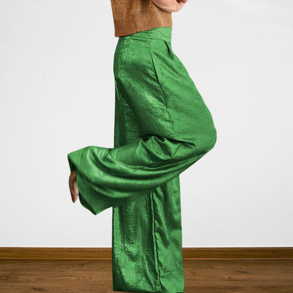 Ensemble élégant haut et pantalon - Demee