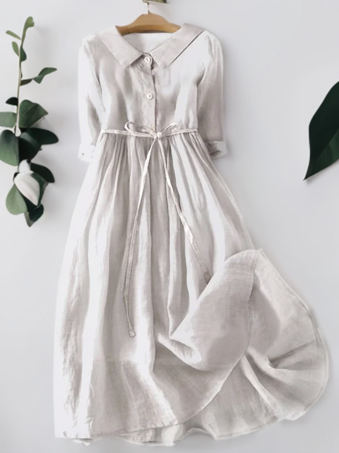 Daphne - Robe droite littéraire