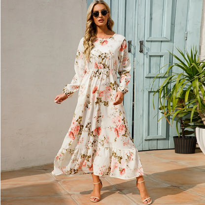 Daria - Élégante robe en mousseline de soie