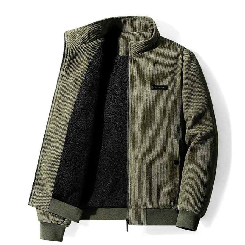 Justin - veste rétro en velours côtelé