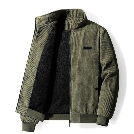Justin - veste rétro en velours côtelé