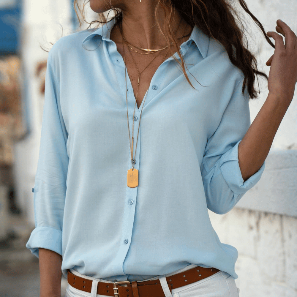 EZRA | Blouse confort moulante qui définit le chic