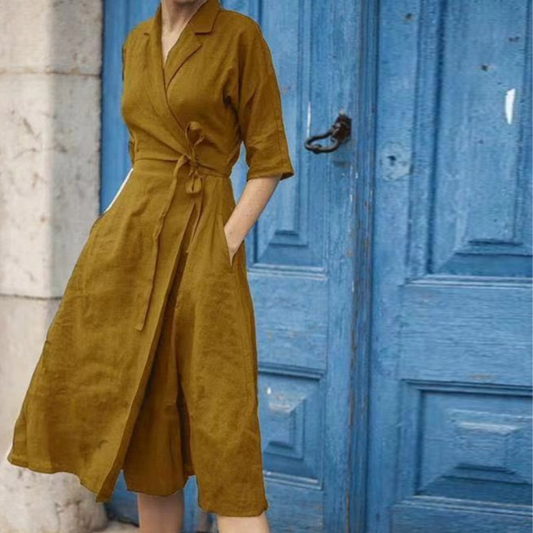 Belle robe longue pour femmes muettes