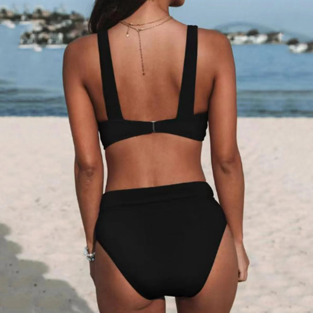 Diana - Bikini élégant à taille haute