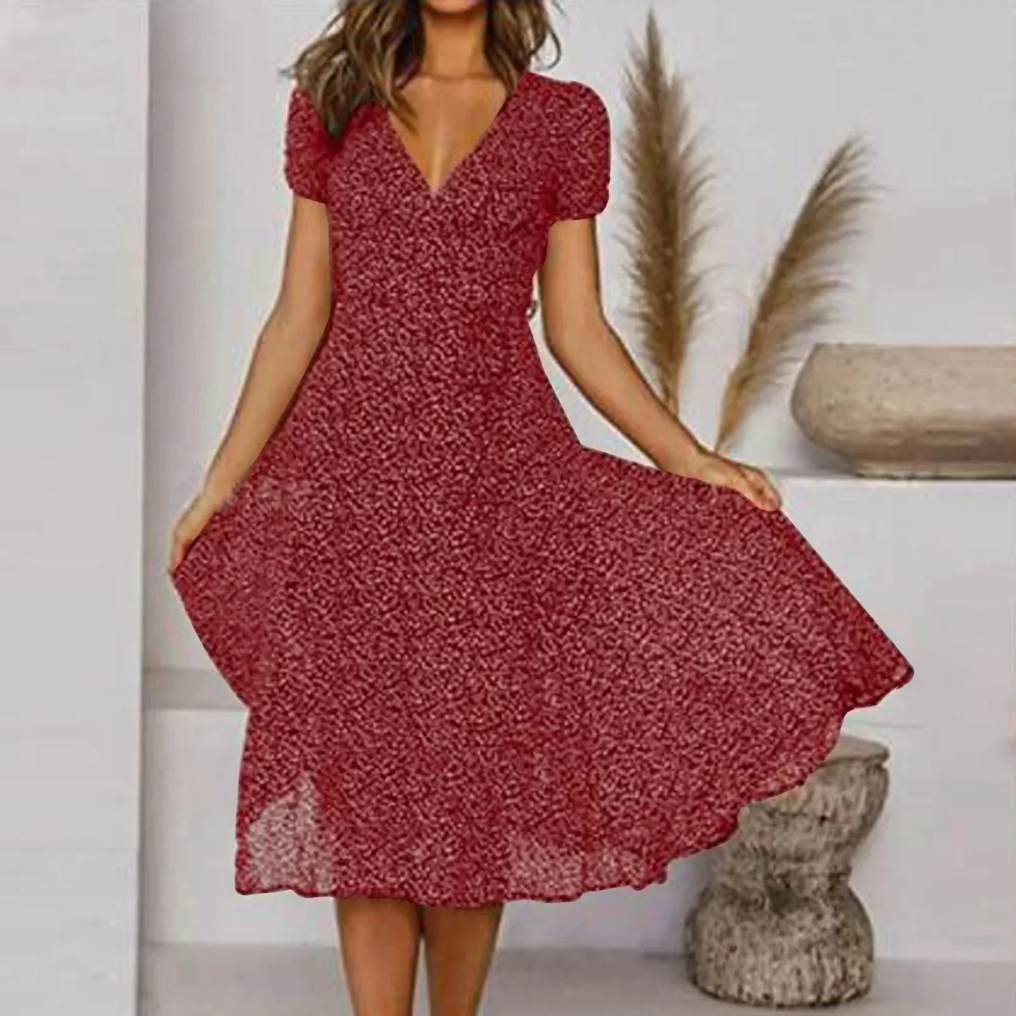 Dinah - Belle robe légère de printemps