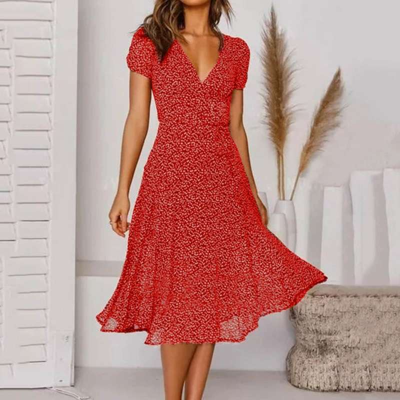 Dinah - Belle robe légère de printemps