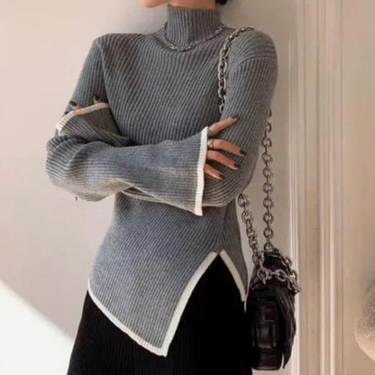Pull à col montant Fashion Stylish