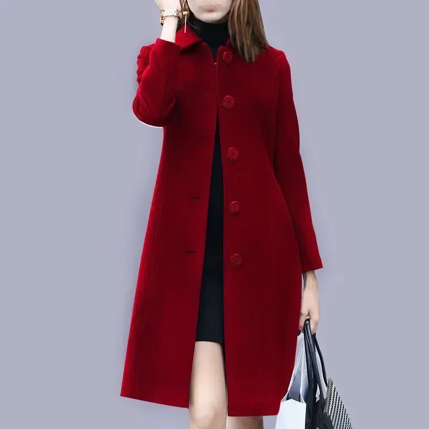 Elégant manteau pour femme - Elicia`.
