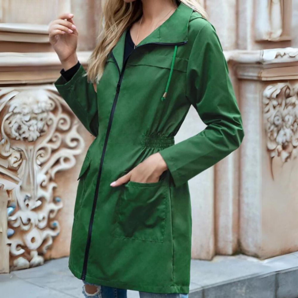 Trench-coat coupe-vent stylé pour femmes - Elsa