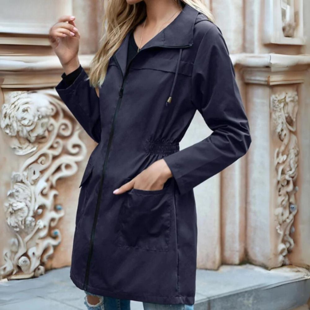 Trench-coat coupe-vent stylé pour femmes - Elsa