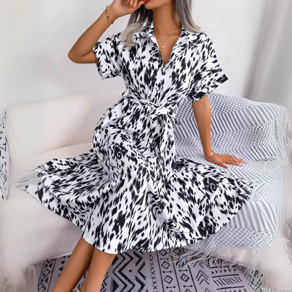 Eleanora - Robes décontractées Leopard Chic