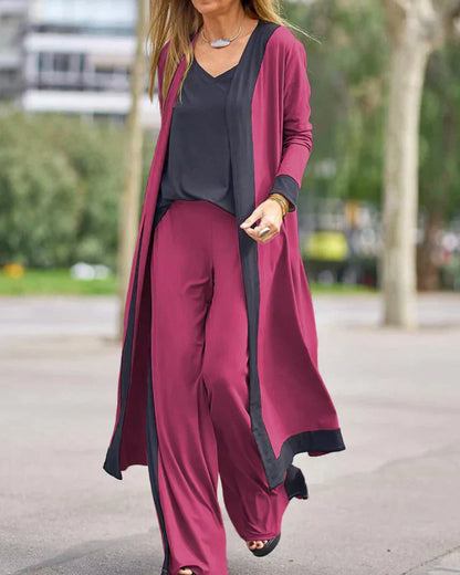 Ellana - Robe en coton et lin avec impression à l'huile