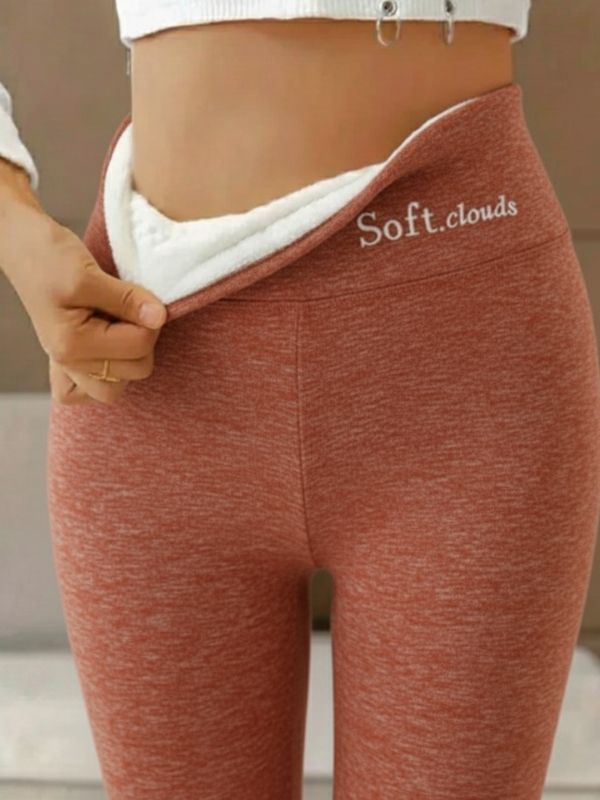 Elodie | Legging Minceur Femme avec Doublure Polaire Chaud et Confort