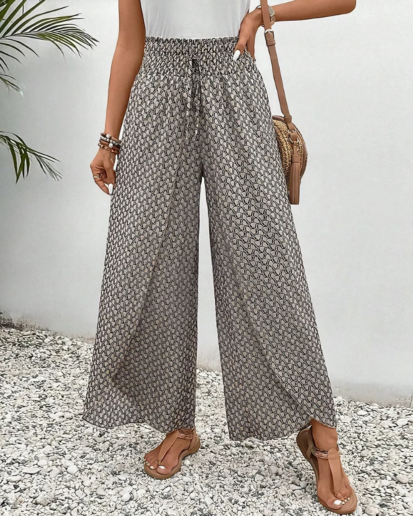 Maria Eugenia® | Pantalon large élégant