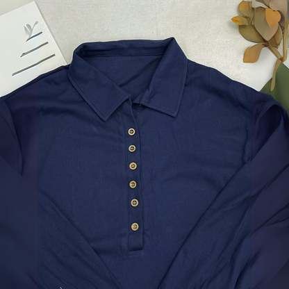 Eulalia - Chemise boutonnée confortable