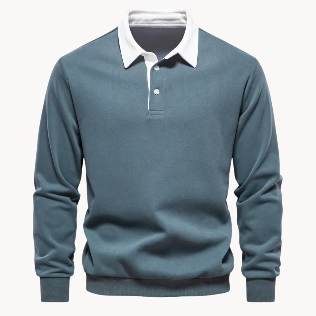 Fergus | Sweat polo élégant et décontracté
