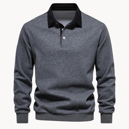 Fergus | Sweat polo élégant et décontracté