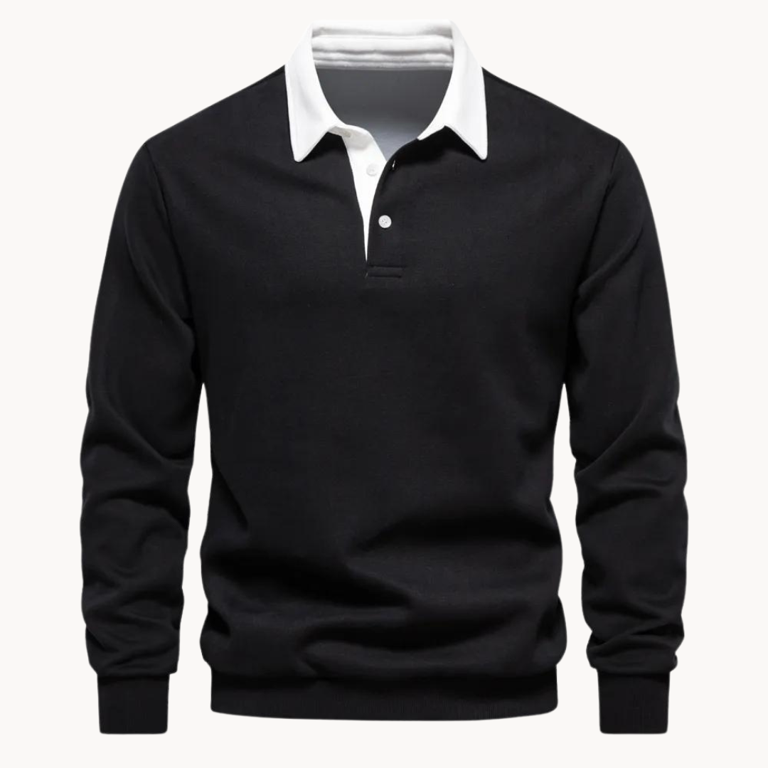 Fergus | Sweat polo élégant et décontracté