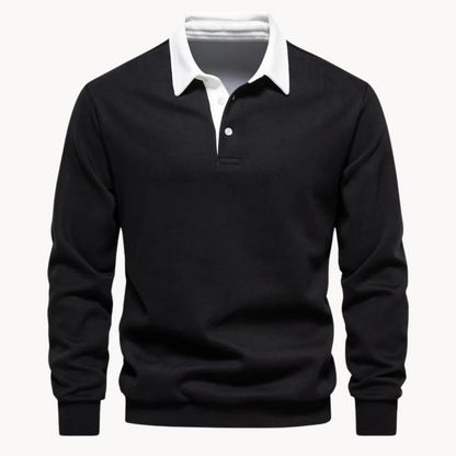 Fergus | Sweat polo élégant et décontracté
