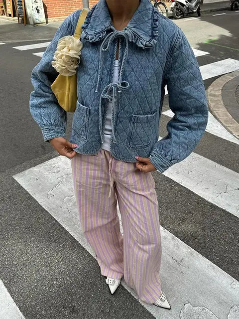 Natthida - Veste matelassée pour femmes