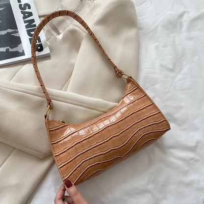 Mallie - Sac à bandoulière pour dames en cuir rétro