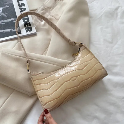 Mallie - Sac à bandoulière pour dames en cuir rétro