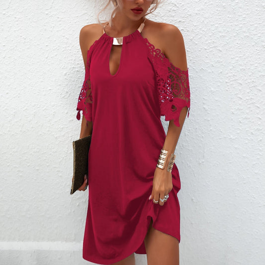 "Vanessa" robe en dentelle élégante et stylée