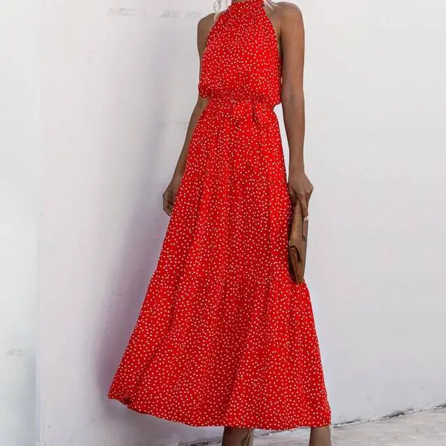 Fenella - Robe longue sans bretelles à imprimé floral