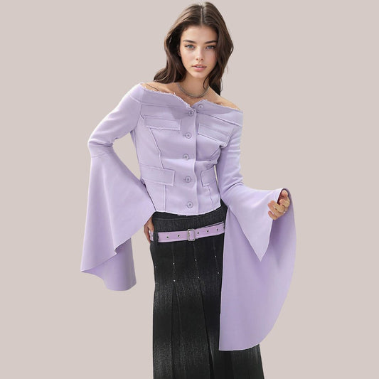 Vale - Haut élégant avec détail corset