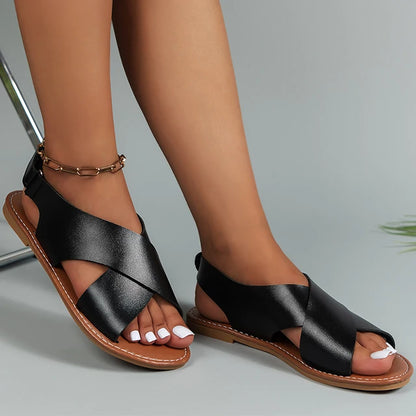Florine - Sandales en cuir chic