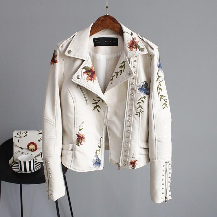 Maudna | Manteau en cuir pour dames