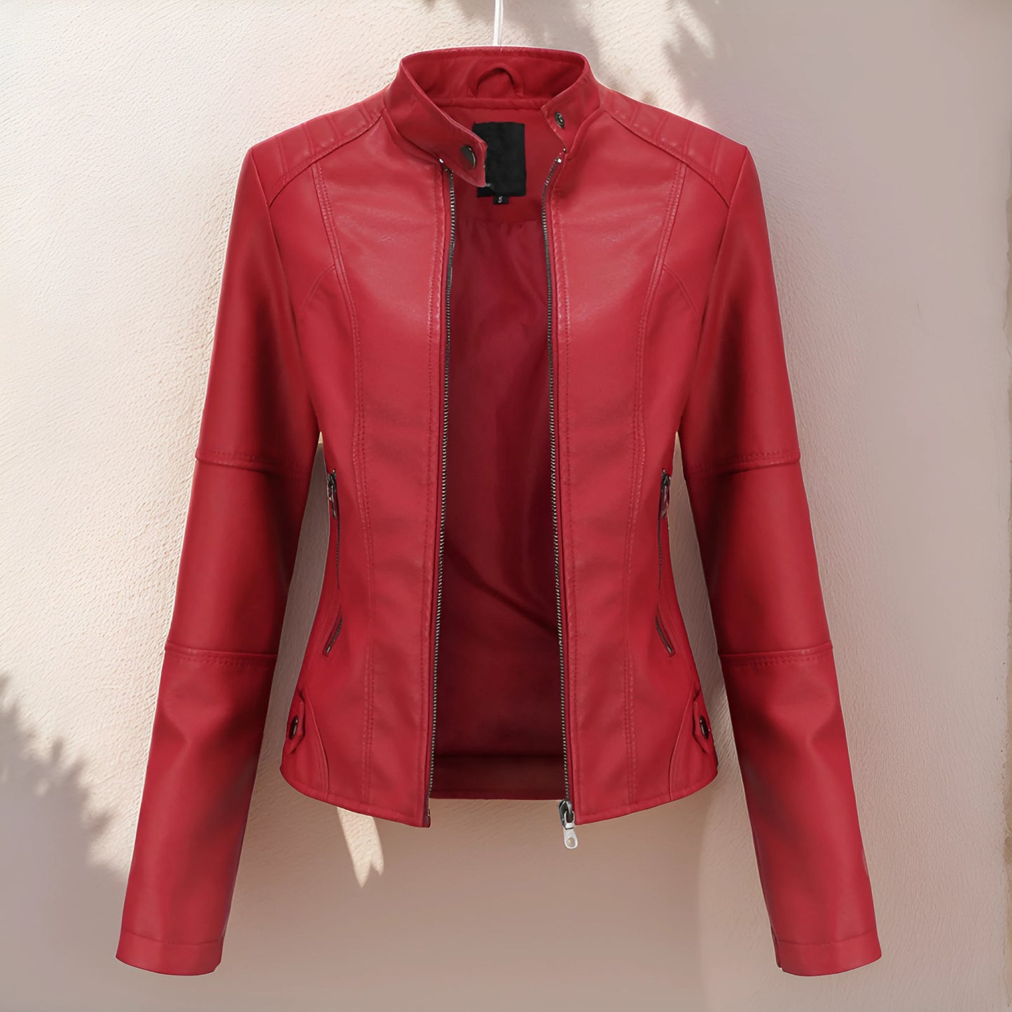 Veste en cuir stylée pour femmes - Grissel