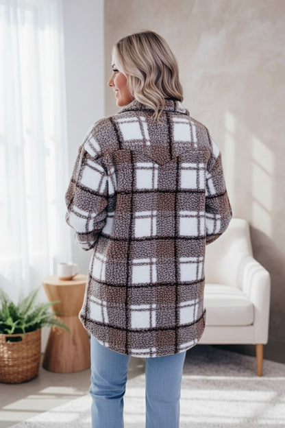 Giovanna | Manteau Femme en Laine Polaire Élégant Chaud et Confortable