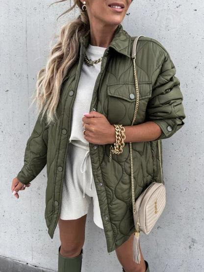 Isabelle - manteau d'hiver avec col