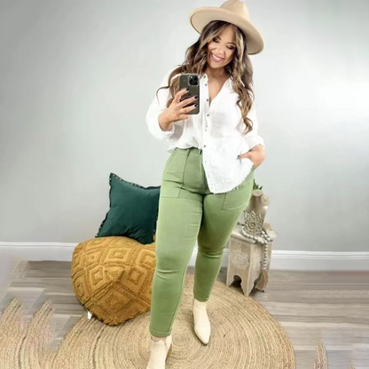 LACEY - Pantalon jogger extensible