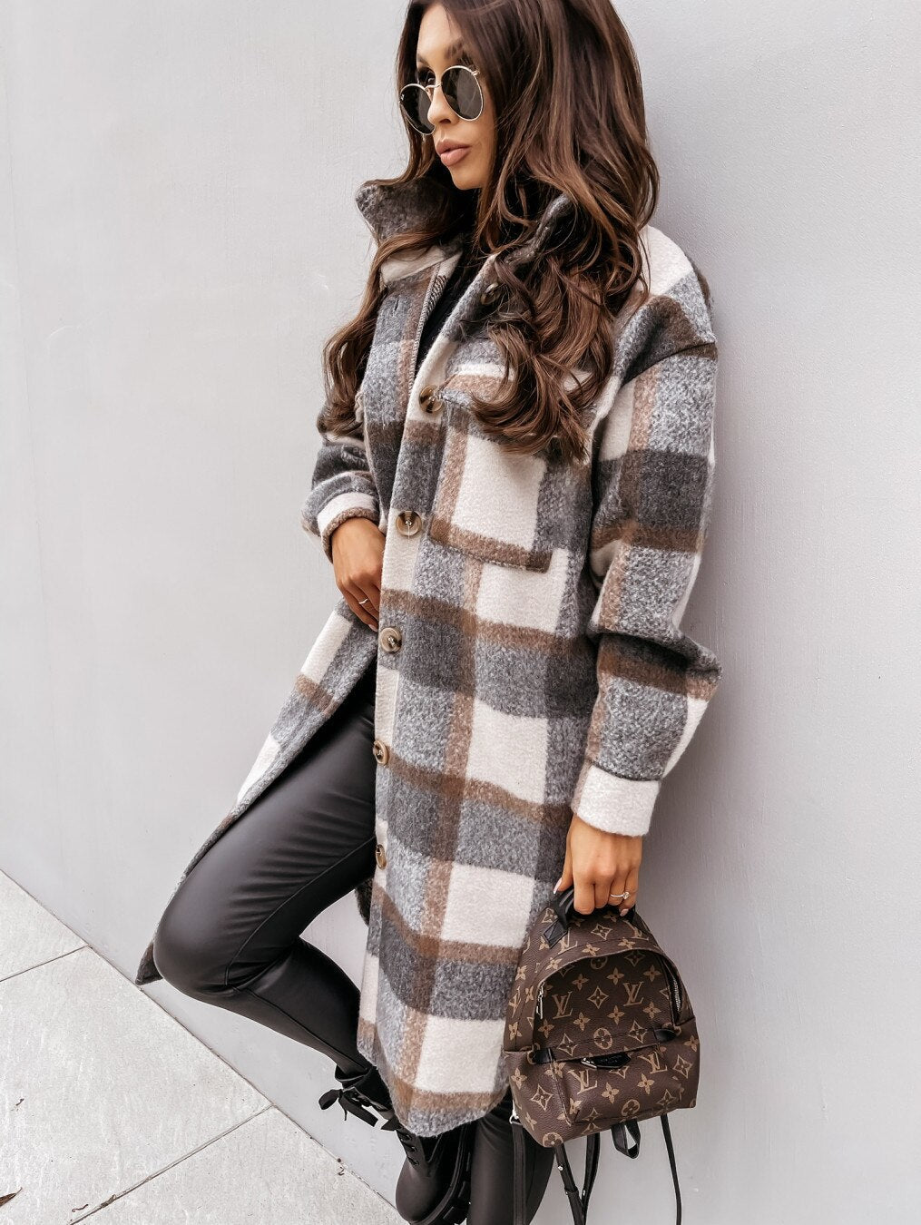 Long Plaid Jacket™ : Pour les femmes