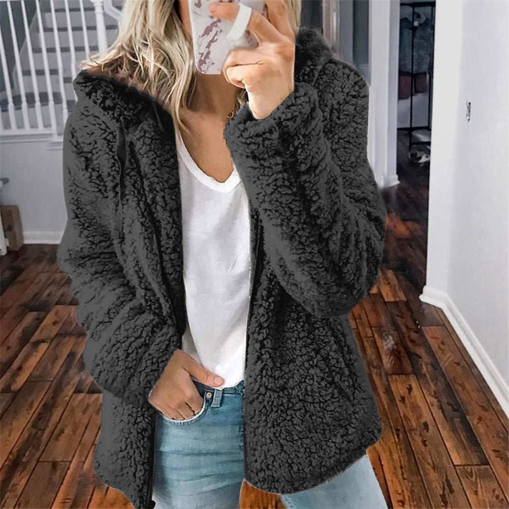 Cardigan à capuche Teddy - Super doux et merveilleusement chaud