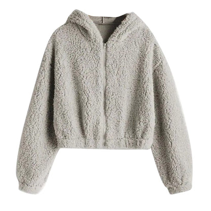 Cardigan chaud zippé