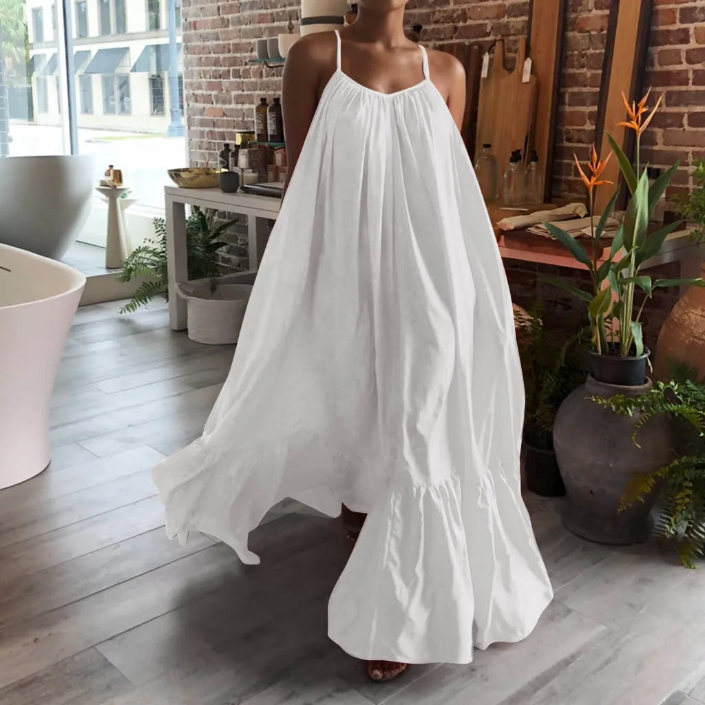 Oriana - Robe à bretelles spaghetti pour femmes
