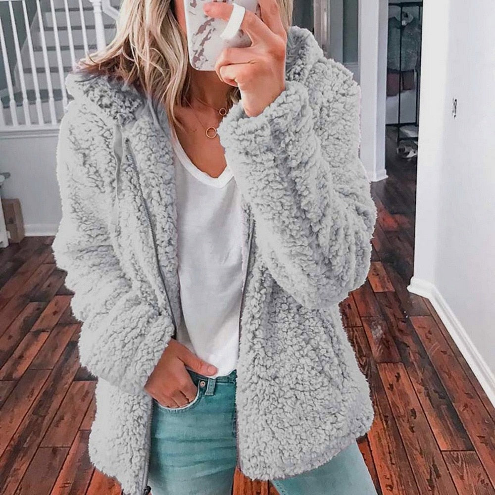 Cardigan à capuche Teddy - Super doux et merveilleusement chaud