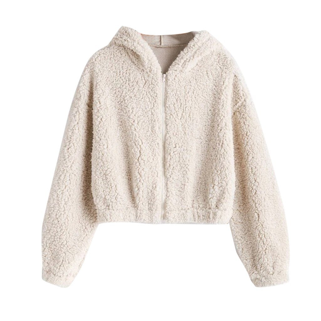 Cardigan chaud zippé