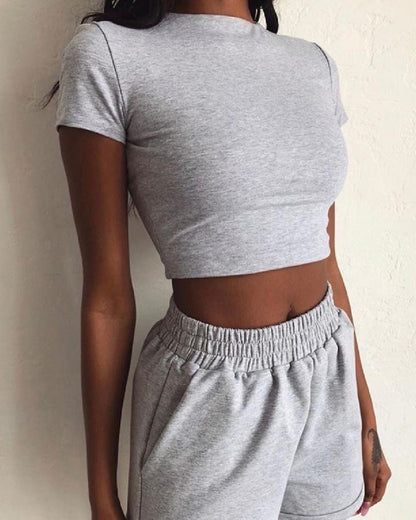 Bonnie - Ensemble de shorts décontractés pour femmes - Élégant et polyvalent